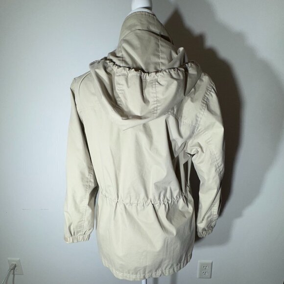 Pacific Trail Tan Hooded Jacket/Raincoat - Size Small - Picture 2 of 9